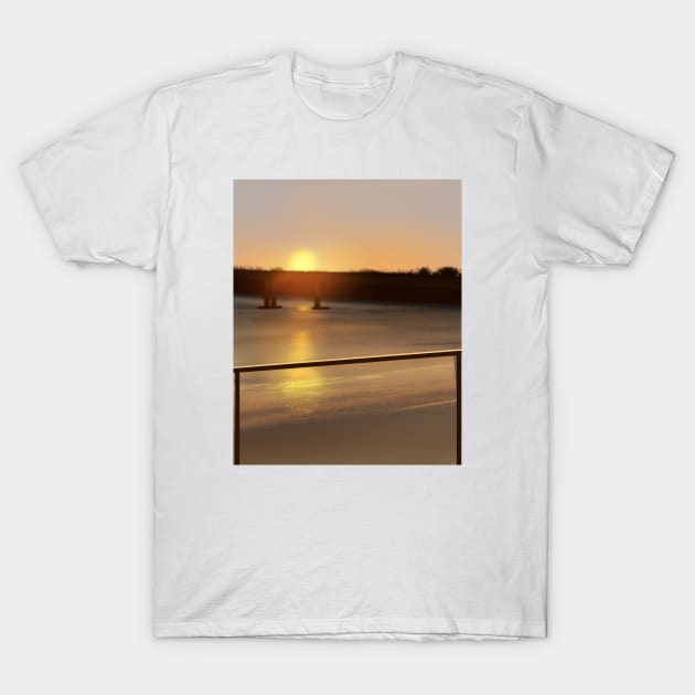 Sunrise T-Shirt by Musicartnlife